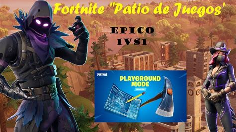 Fortnite Battle Royale Patio De Juegos Vs Youtube