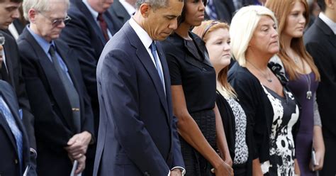 Obama Leads Mourning For Navy Yard Victims Cbs News