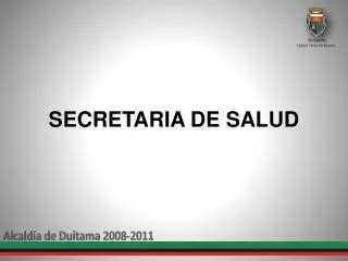 Ppt Secretaria De Salud Programa De Salud Del Adulto Y Adulto Mayor