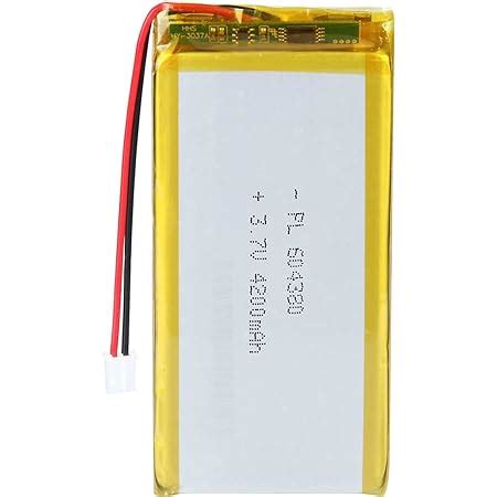 Amazon Ydl V Mah Lipo Battery Rechargeable Lithium