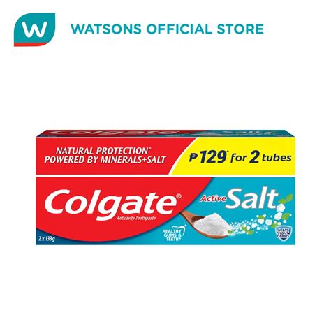 Colgate Toothpaste Active Salt Twinpack G Shopee Philippines