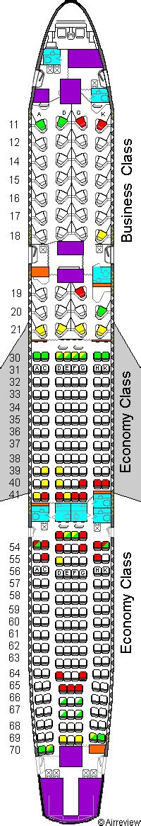 Cathay Pacific Seating Chart A330 300 Elcho Table