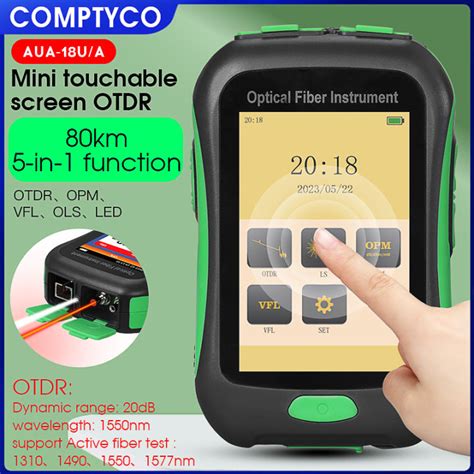 Comptyco Aua U Upc Interface Otdr Optical Time Domain Reflectometer