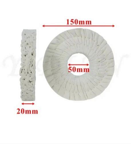 Material Cotton Buffing Wheel For IMA Edge Bander 150 X 50x20mm For