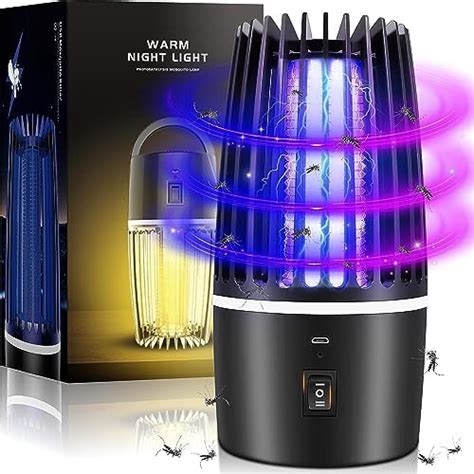 Electric Mosquito Killer Portable Bug Zapper Uv Fly Zapper Usb