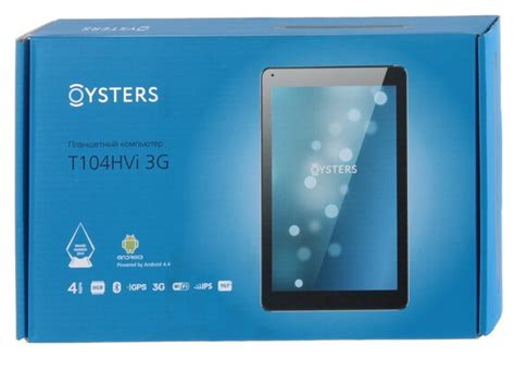 Планшет Оysters T104W обзор - pro-tablet