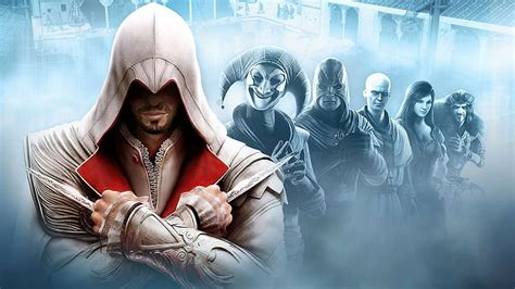 Videojuegos Obra De Arte Assassins Creed Assassins Creed Hermandad Ezio