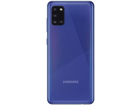 Smartphone Samsung Galaxy A31 128GB Azul 4G Octa Core 4GB RAM Tela 6