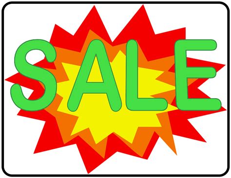 Sale Sign Clip Art - Cliparts.co