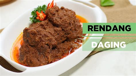 Resep Rendang Sapi Makanan Khas Minangkabau Sumatra Barat