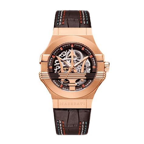 Ng H Nam Maserati Potenza Rose Gold Tone Automatic Men S Watch