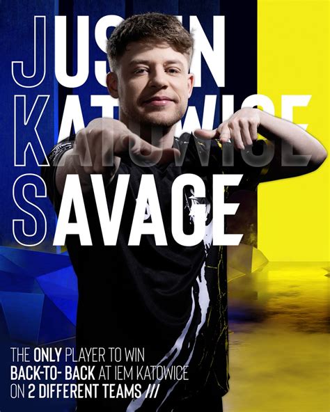 ESL Counter Strike On Twitter JUSTIN KATOWICE SAVAGE THE ONLY PLAYER