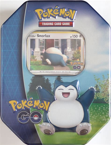 POKEMON POKEMON GO SNORLAX TIN – Pokefeens