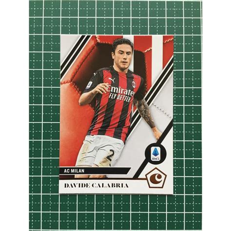 PANINI 2020 21 CHRONICLES SOCCER 1 DAVIDE CALABRIA AC MILAN