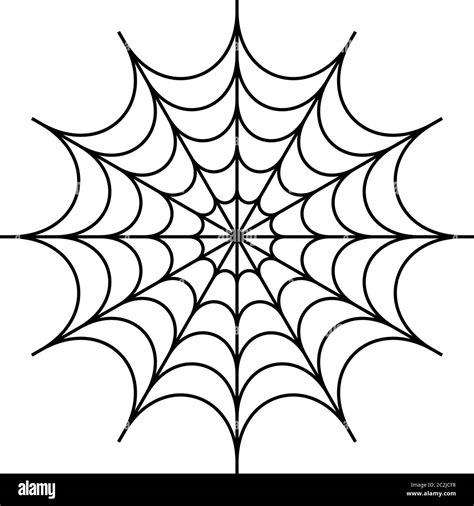 Spider Web Icon Design Vector Art Illustration Stock Vector Image And Art