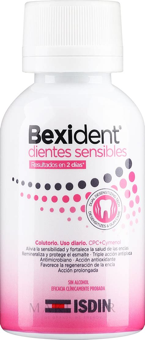 Isdin Bexident Sensitive Teeth Mouthwash Bain De Bouche Pour Dents