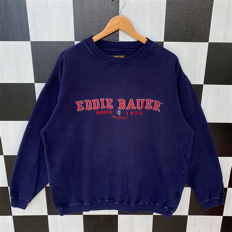 Vintage 90s Eddie Bauer Sweatshirt Jumper Eddie Bauer Crewneck Etsy