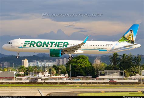 N Fr Frontier Airlines Airbus A Nx Photo By Wilfredo Torres