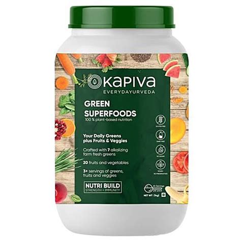 Buy Kapiva Ayurveda Green Superfoods Nutrition Powder For Building