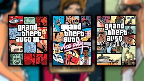 Grand Theft Auto La Trilogie est officielle voici la réédition des