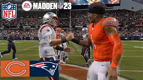 Madden Darnell Wright Bears Vs Patriots Simulation Madden