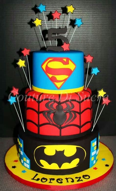 Jason Superhero Birthday Cakes Photo Robin Superhero Birthday