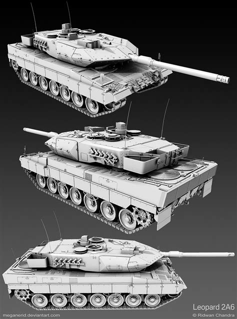 Leopard 2 Tank by MeganeRid on DeviantArt