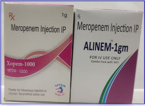 Manufacturer Of Meropenem Injection Meropenem Inj 1gm Nootan