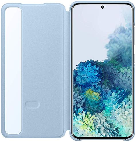 Origineel Samsung Galaxy S Hoesje Clear View Cover Blauw Gsmpunt Nl