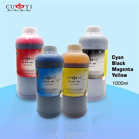 Cuyi Dye Ink Refillable For Inkjet Printer Ml Shopee Philippines