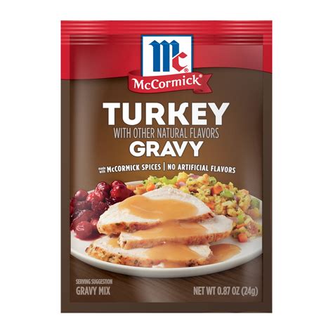 Brandclub - McCormick No Artificial Flavors Turkey Gravy Seasoning Mix