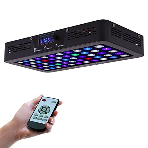 VIPARSPECTRA Timer Control 165W LED Aquarium Light Dimmable Full