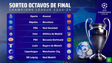 Estos Son Los Octavos De Final De La Champions League