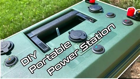 Diy Portable Power Station Youtube