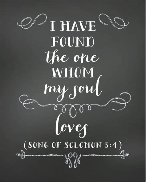 Song Of Solomon Bible Verse Print Digital Files Pdf