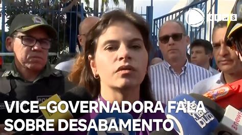 Vice Governadora De Pernambuco Fala Sobre Desabamento De Teto De Igreja