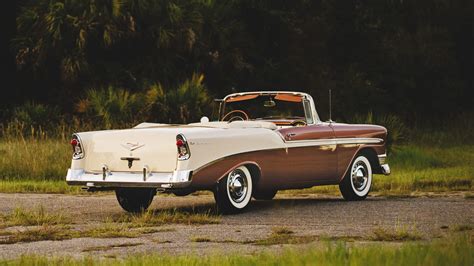 1956 Chevrolet Bel Air Convertible 265 Ci Air Conditioning Lot S163