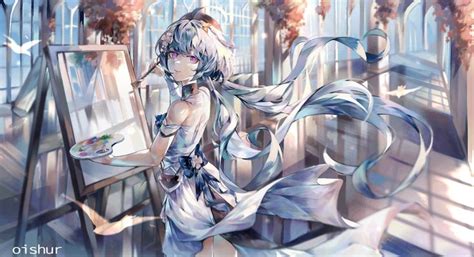 griseo honkai impact  illyustratsii eskizy personazhey eskiz