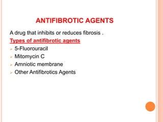 Antifibrotics Agents PPT