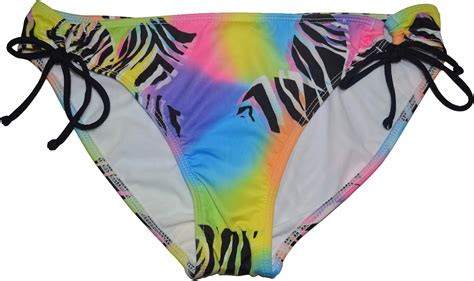 Amazon Roxy Zebra Lily S Lowrider Bikini Bottom Women S Multi