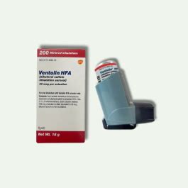 Albuterol HFA Inhaler (Brand Ventolin)