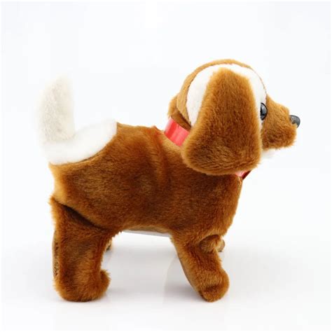 Electric Battery Operated Yapping And Flipping Labrador Plush Puppy Dog Plush Toys - Buy Plush ...