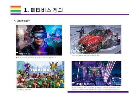 메타버스 개념과 활용사례 메타버스 Metaverse 가상현실 인공지능 아바타 제페토 유니버스 경제경영