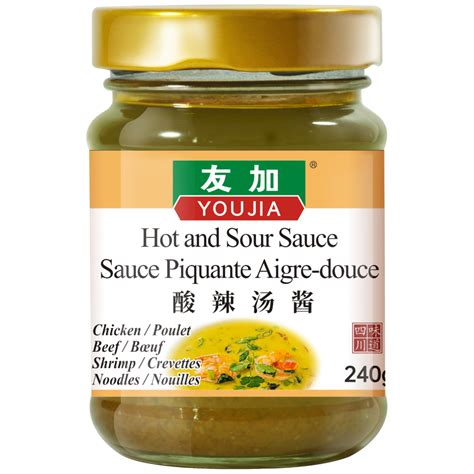 Hot And Sour Sauce Sauce Piquante Aigre Douce Youjia Food