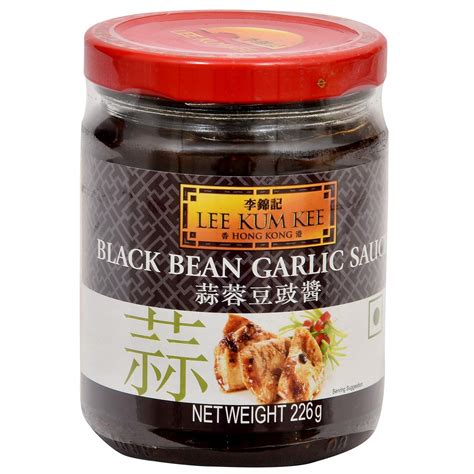 Lee Kum Kee Black Bean Garlic Sauce, 226 g : Amazon.in: Grocery ...