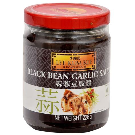 Lee Kum Kee Black Bean Garlic Sauce 8 Oz Amazon Co Uk Grocery