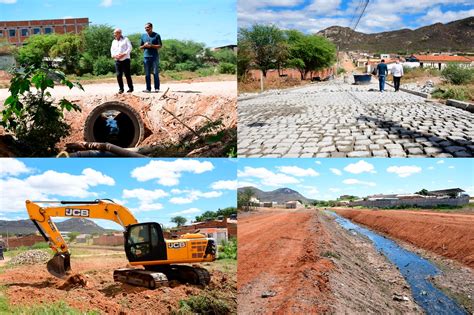 Prefeito Dr Marcones E Secret Rio De Planejamento Visitam Bairros Em