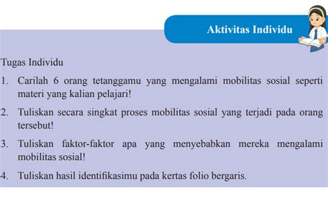 Soal Dan Kunci Jawaban Ips Kelas 8 Smp Halaman 83 Proses Mobilitas Sosial Yang Terjadi Pada