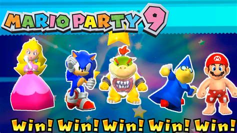 Mario Party 9 Step It Up All The Fun Mini Games Master Difficulty