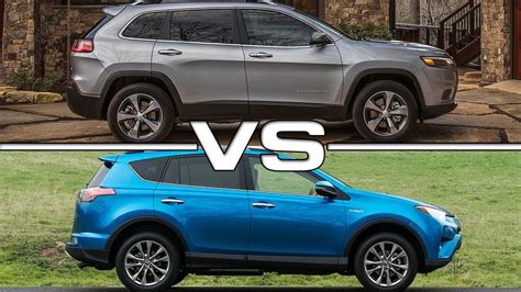 2019 Jeep Cherokee Vs 2018 Toyota RAV4 YouTube